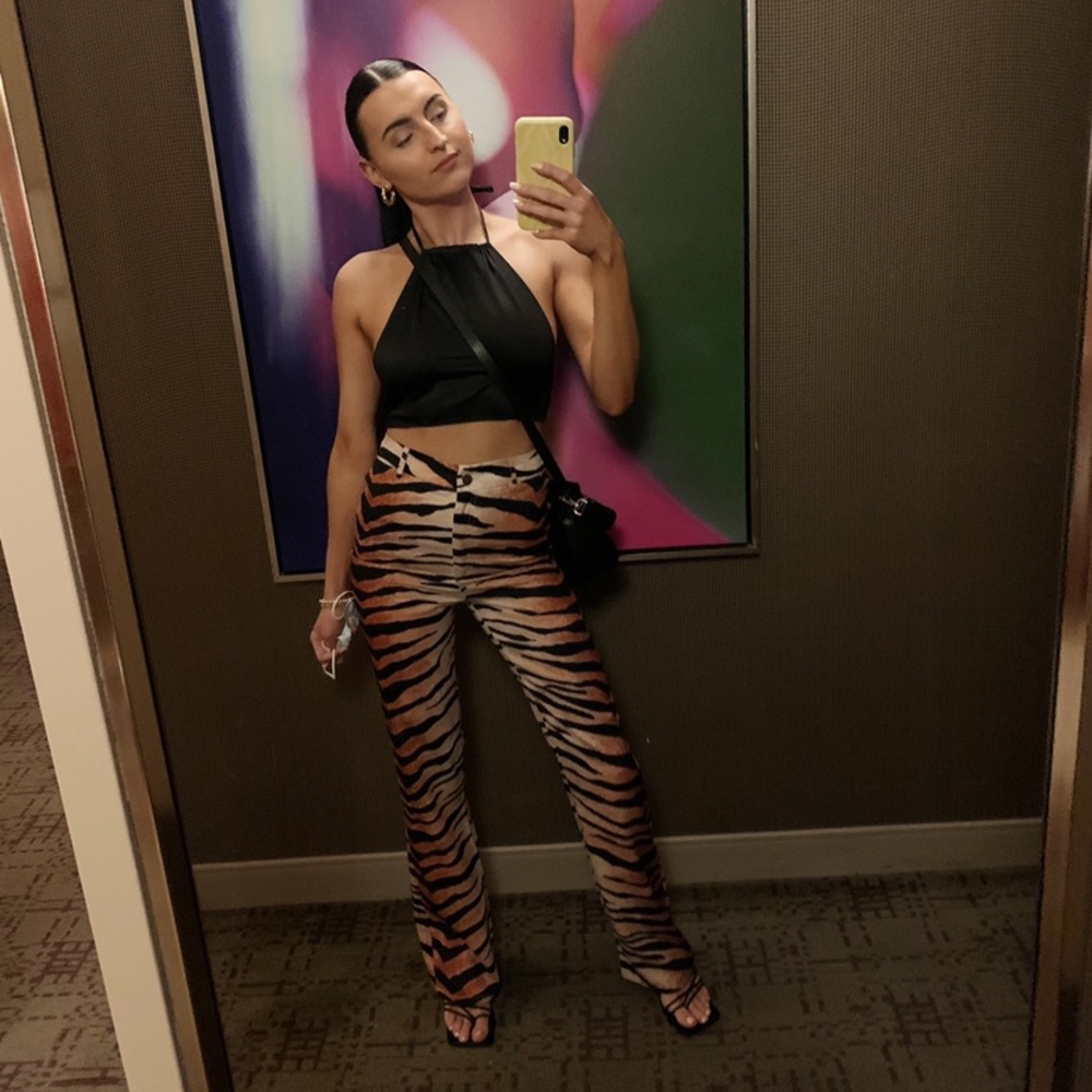 Jagger & Stone Tiger Print Pants